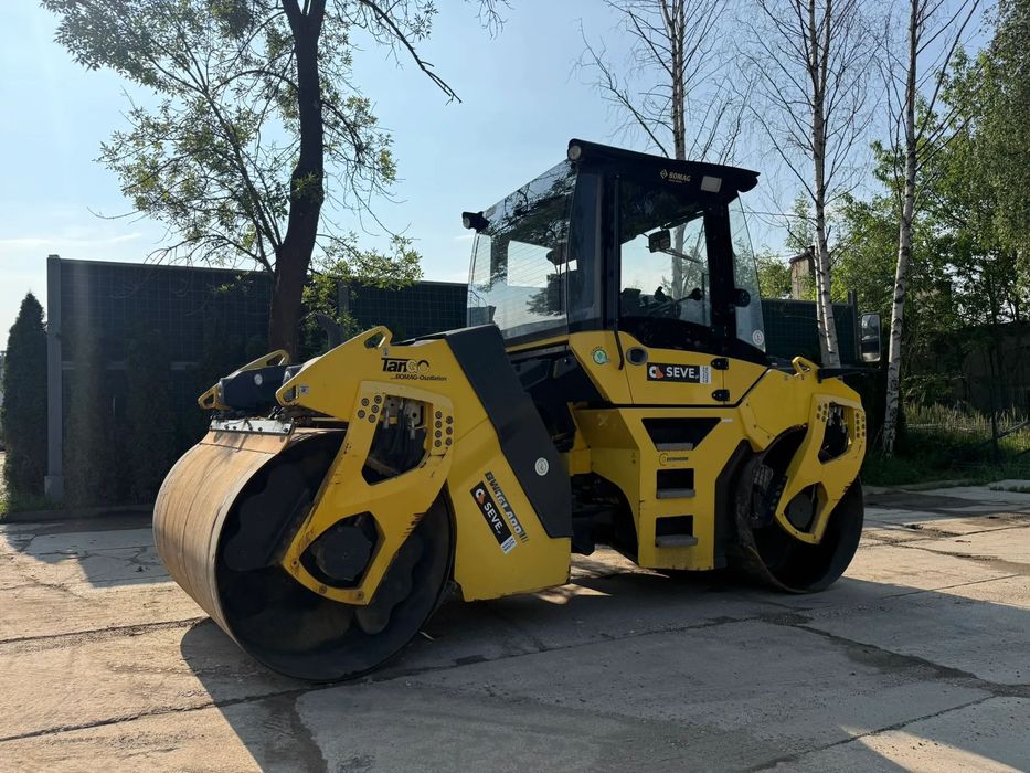 Bomag BW 161 ADO-5 - walec stal-stal  Walec tandemowy Bomag BW 161 ADO-5 - tylko 2255 MTG , Klimatyzacja