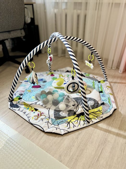 Інтерактивний килимок-манеж Kinderkraft Smartplay