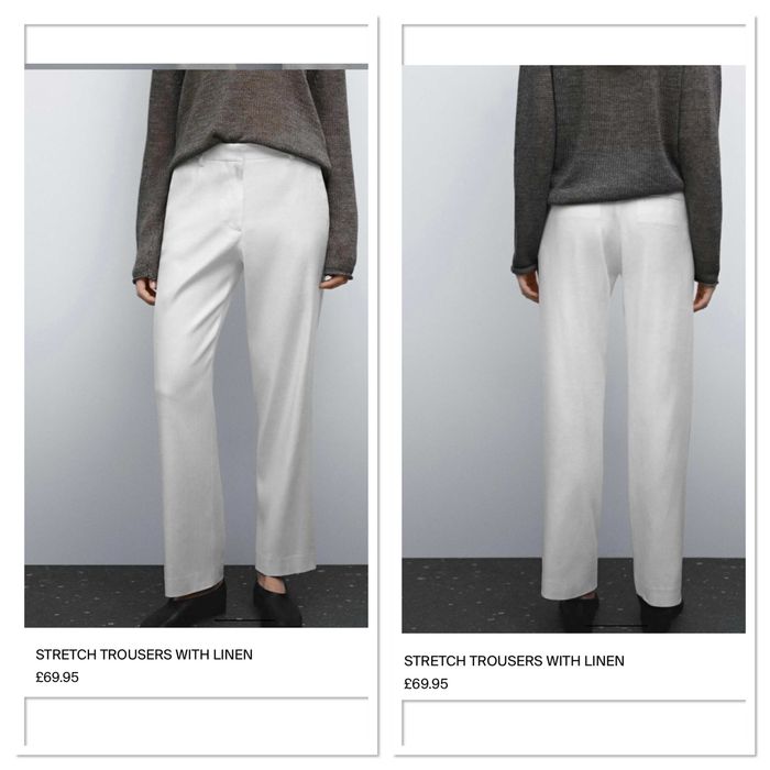 Massimo Dutti брюки льон