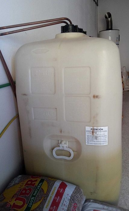 Caldeira a gasóleo + depósito