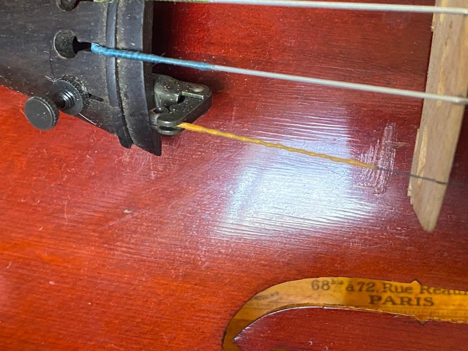 Violino António Stradivarius Cremonenfis ano 1721, exemplar francês