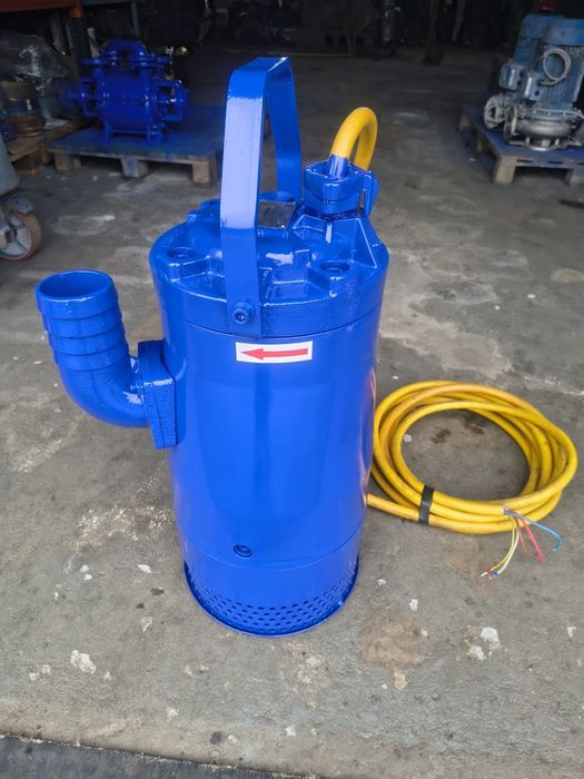 Duża pompa górnicza zatapialna P2 wydajność 80m3/h silnik 4,5kW Powen
