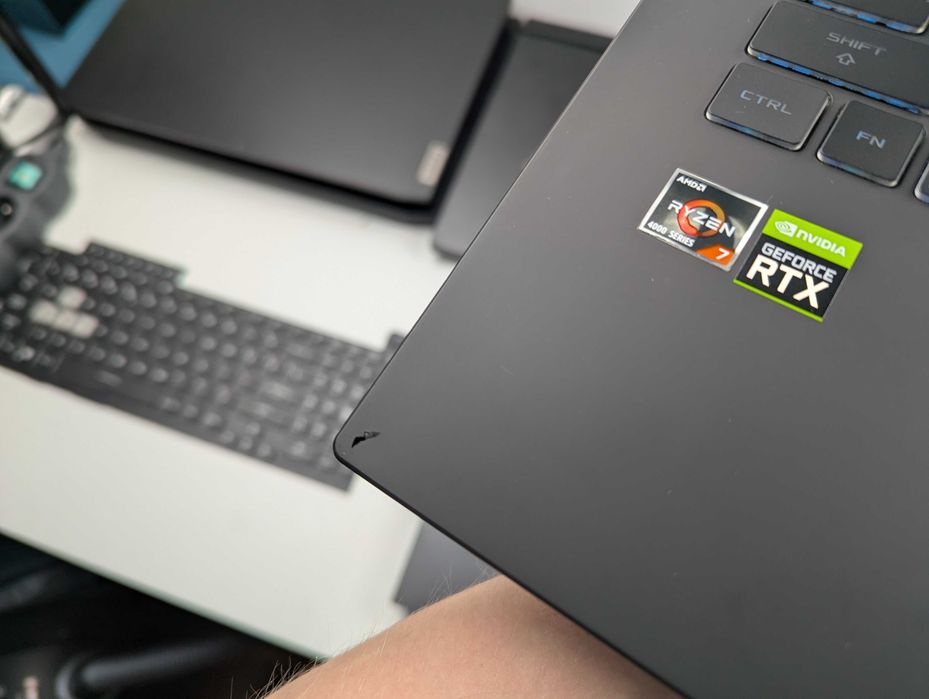 LAPTOP GAMINGOWY! Asus ROG Strix RTX3050 Ryzen 7 4800H 144hz KOMPUTER