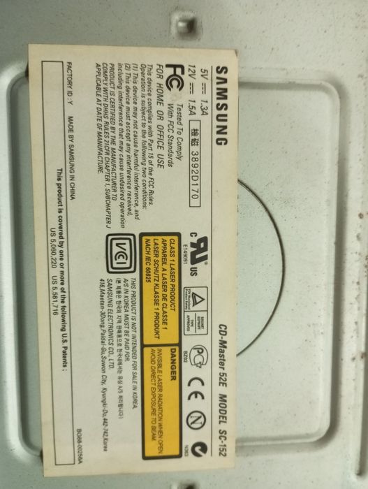Leitor DVD para ligar ao computador