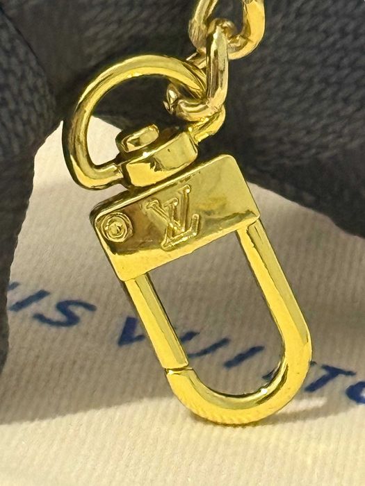 Brelok Louis Vuitton LV Bulldog Piesek Czarny Monogram