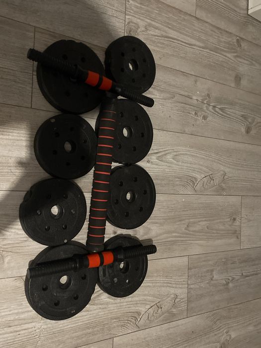 Sprzedam  hantle regulowane 20 kg