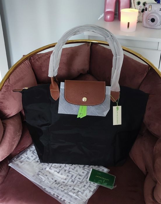 Torebka Longchamp Rozmiar M Czarna