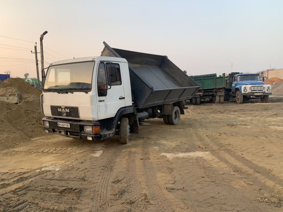 Песок, щебень, гран отсев чернозём. Доставка и самовывоз!