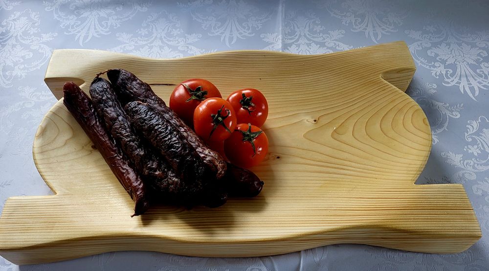 Koryto KORYTKO ozdobne drewniane na mięso I grilla