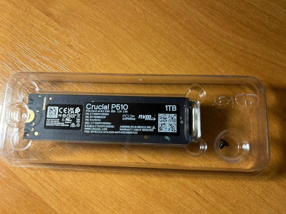 ssd crucial 1tb - купить комплектующие для ПК - Цена на OLX.ua