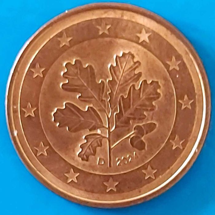 5-Cent Coin of 2024 * D * from Germany