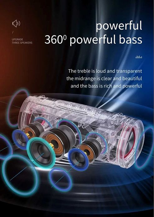 Coluna Bluetooth NOVA Zealot S39 60 w