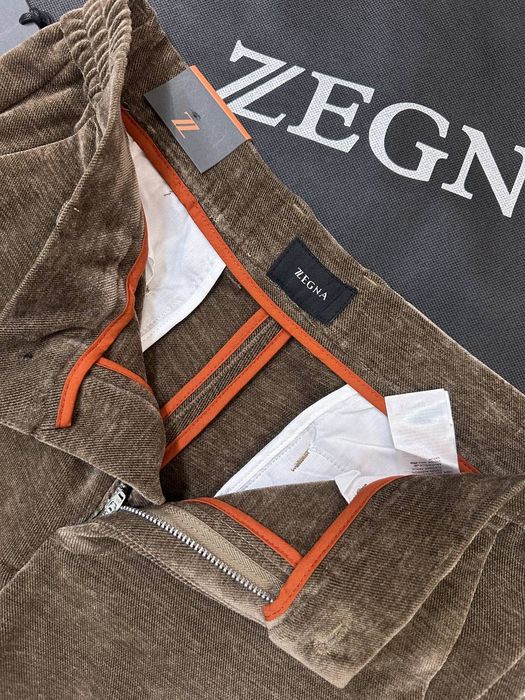 Штаны Zegna мужские вельвет