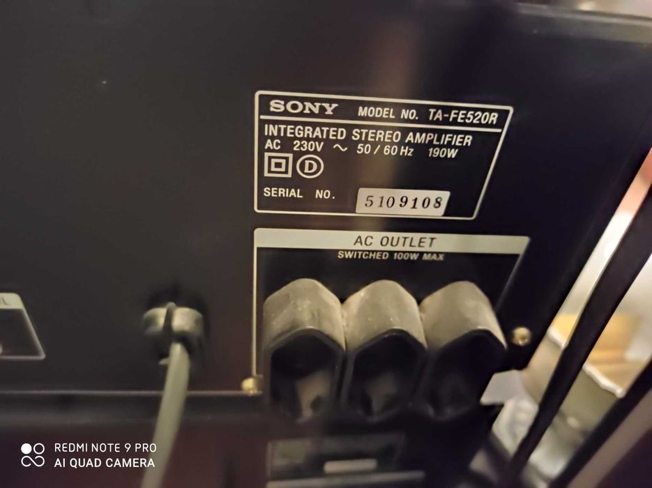 Aparelhagem sony