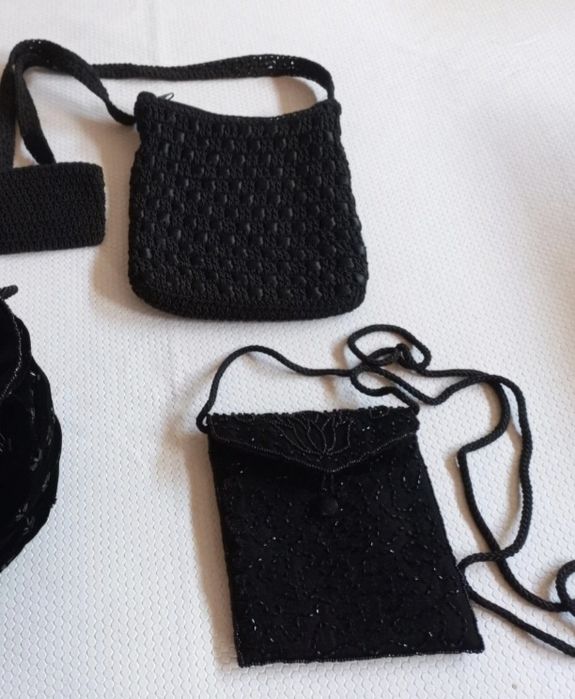 Bolsas pequenas pretas