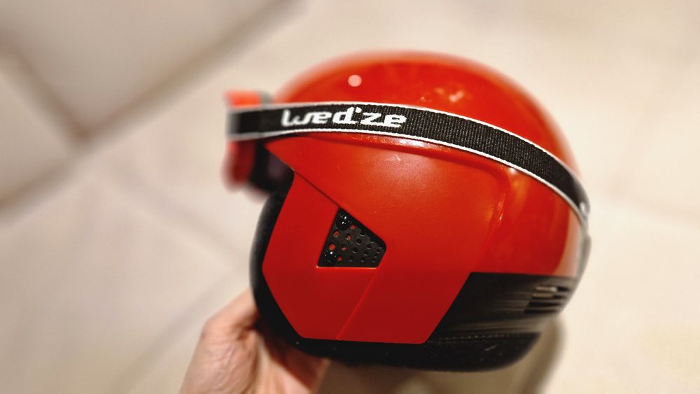 Kask narciarski junior Wedze i gogle
