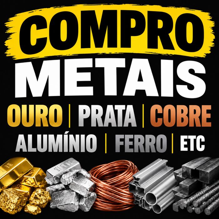 Compro metais, sucata