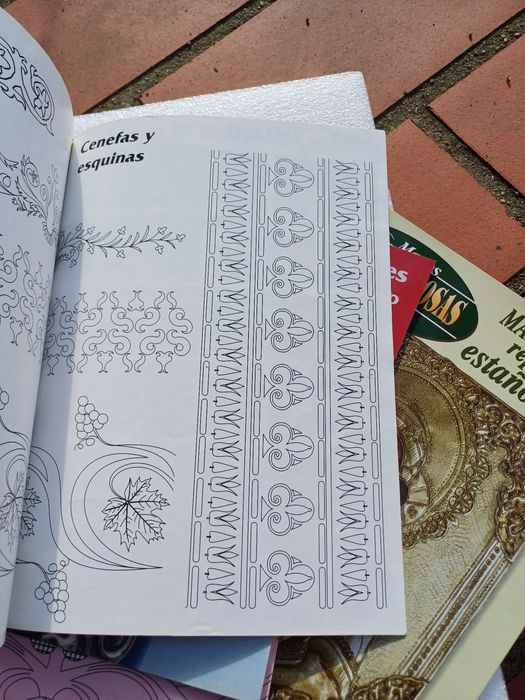 5 revistas"Manos Maravillosas" Estaño y plata Estanho e Prata