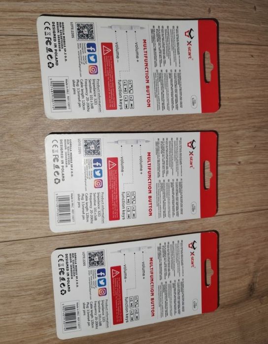 Słuchawki przewodowe dla chłopca i dziewczynki