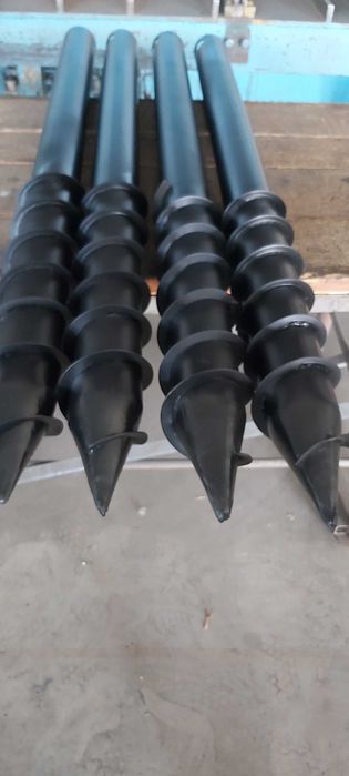 Гвинтові палі,сваи многовитковые,геошуруп,наконечники