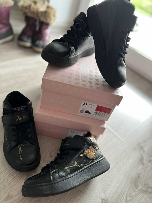 Botki jesienne dla dziewczynki.