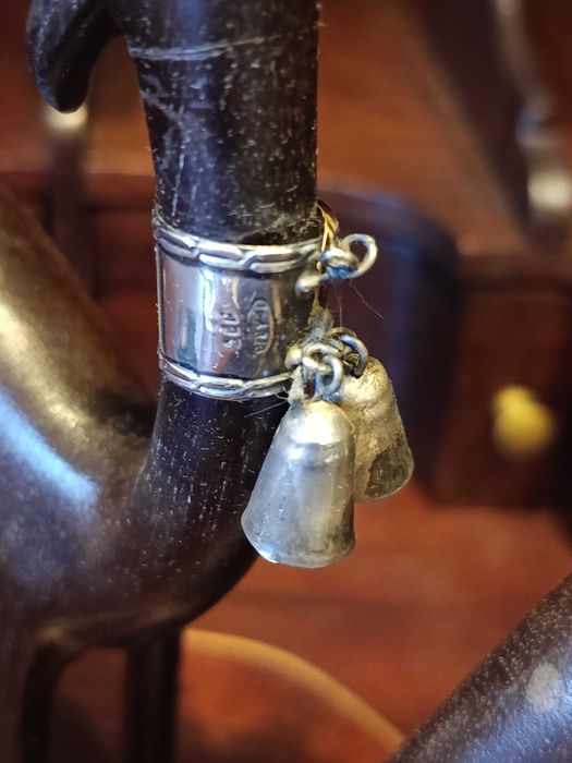 Esculturas Madeira e Prata Contrastada iLaria 925 12 cm