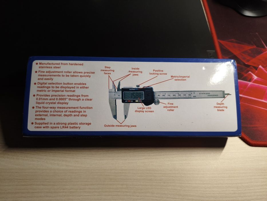 Suwmiarka elektroniczna (150mm, 6inch)