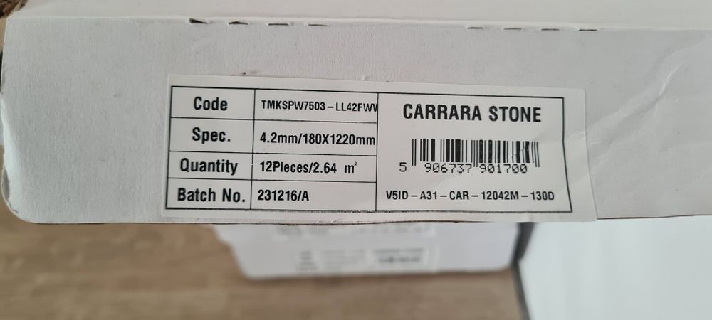 Panele podłogowe winylowe Barlinek Carrara Stone