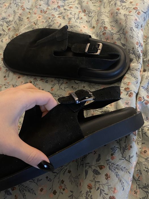 Мюлі замшеві жіночі