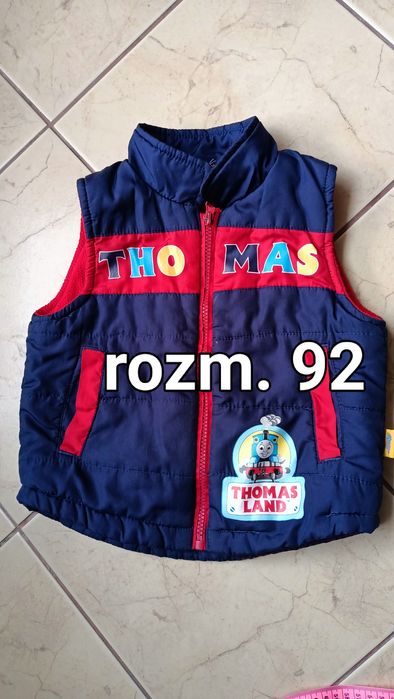 Granatowy bezrękawnik Tomek i przyjaciele rozm. 92