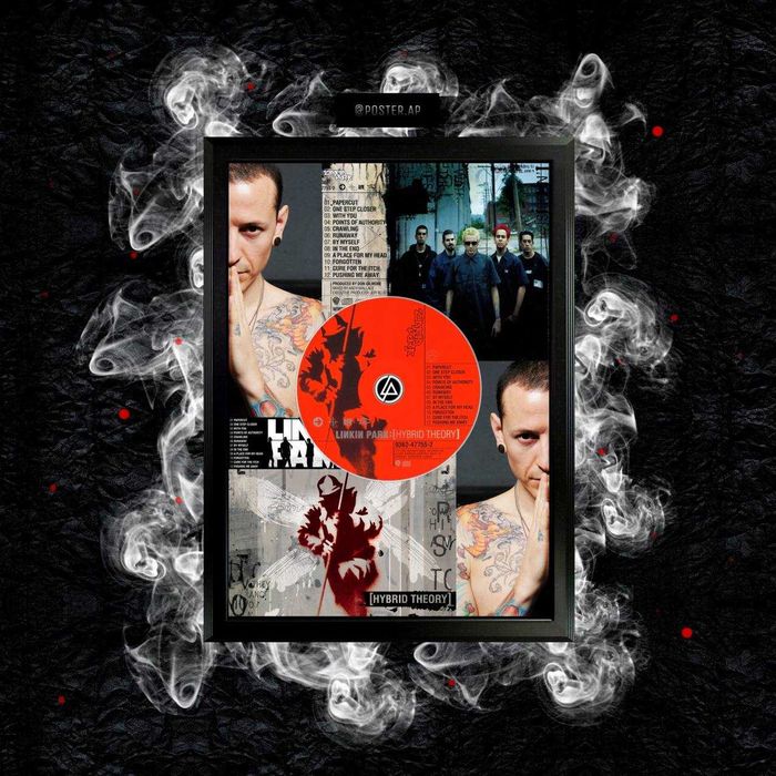ПОСТЕР музикальний Linkin Park Lil Wayne Lil Peep Limp Bizkit Zeppelin
