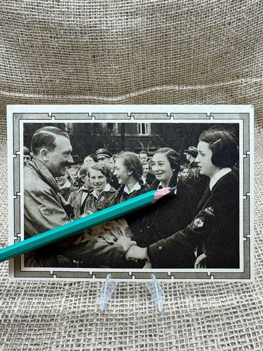 B1101 pocztówka Adolf Hitler nie propaganda original  ww2 LUX