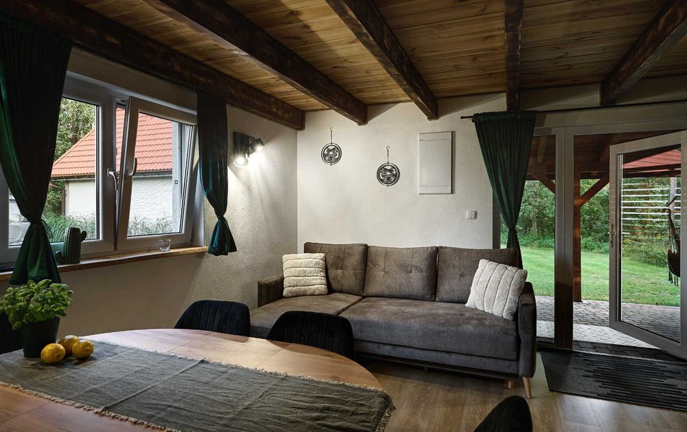 Nowe domki nad jeziorem Szóstak - Mazury Garbate