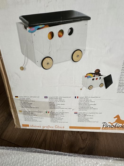 Skrzynka na zabawki dla dzieci nowa