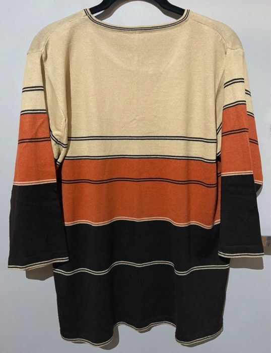 sweter vintage paski