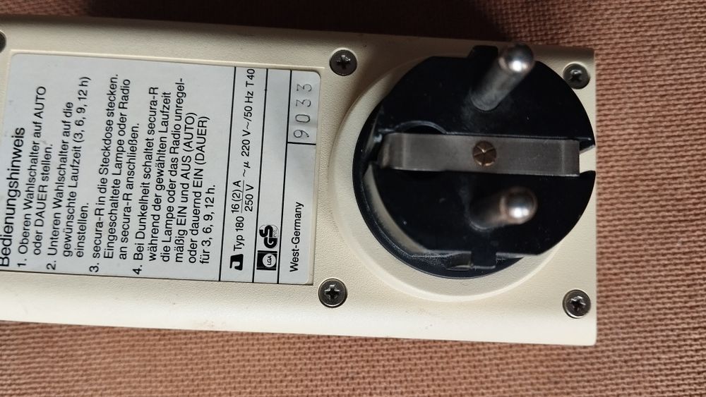 programator czasowy Diehl Secura-R.