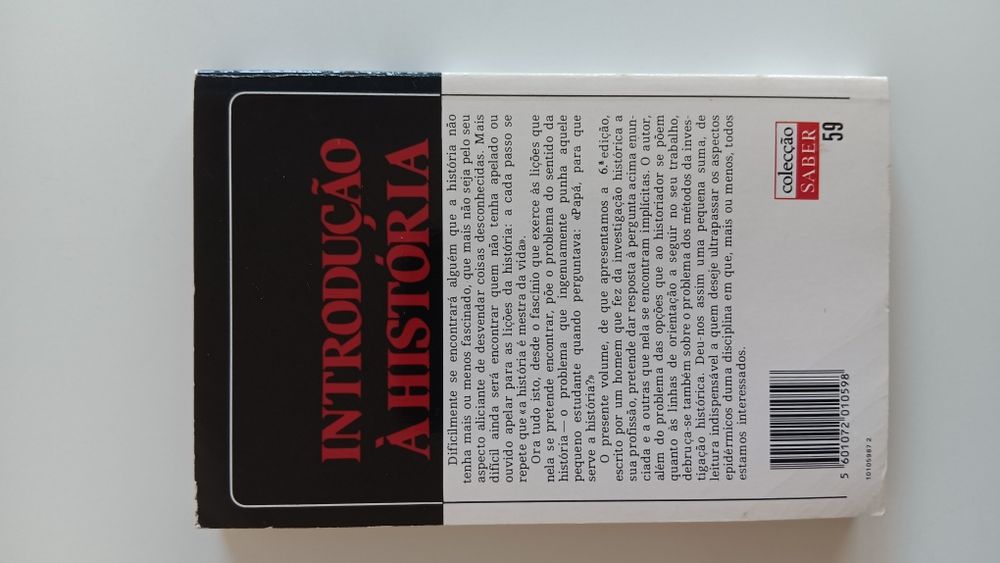 Marc Bloch, Introdução à História.