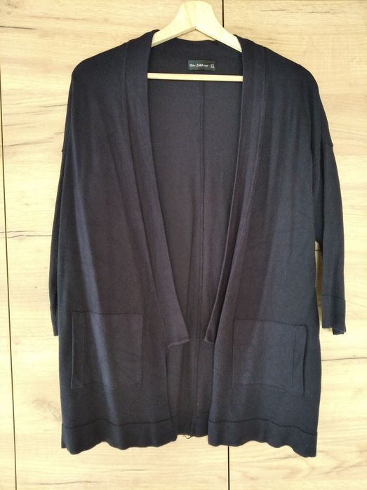 Sweter narzutka kardigan Zara S/M