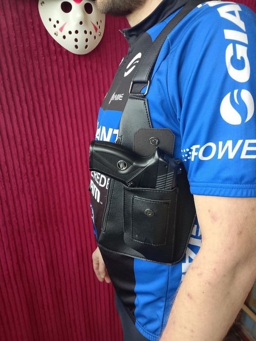 Кожаная потурпея, кабура, для документов  ( сумка для телефону, докуме