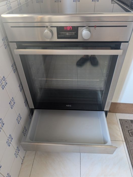 Fogão AEG Inox ( Ventilado)