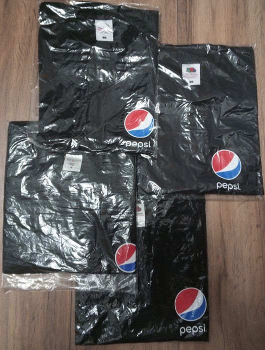 Koszulki Pepsi Fruit Of The Loom. Cena za 3 szt.
