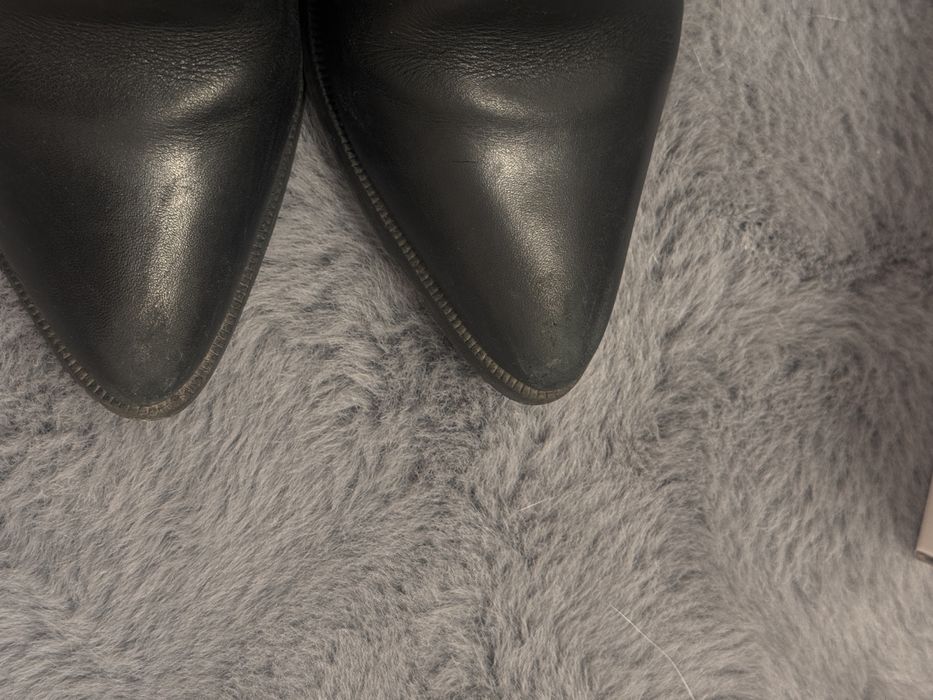 Botki skorzane  wojas kowbojki cwieki