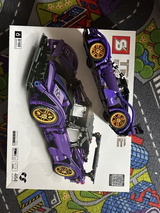 Конструктор автомобіль SY Block 8160, 464 деталі