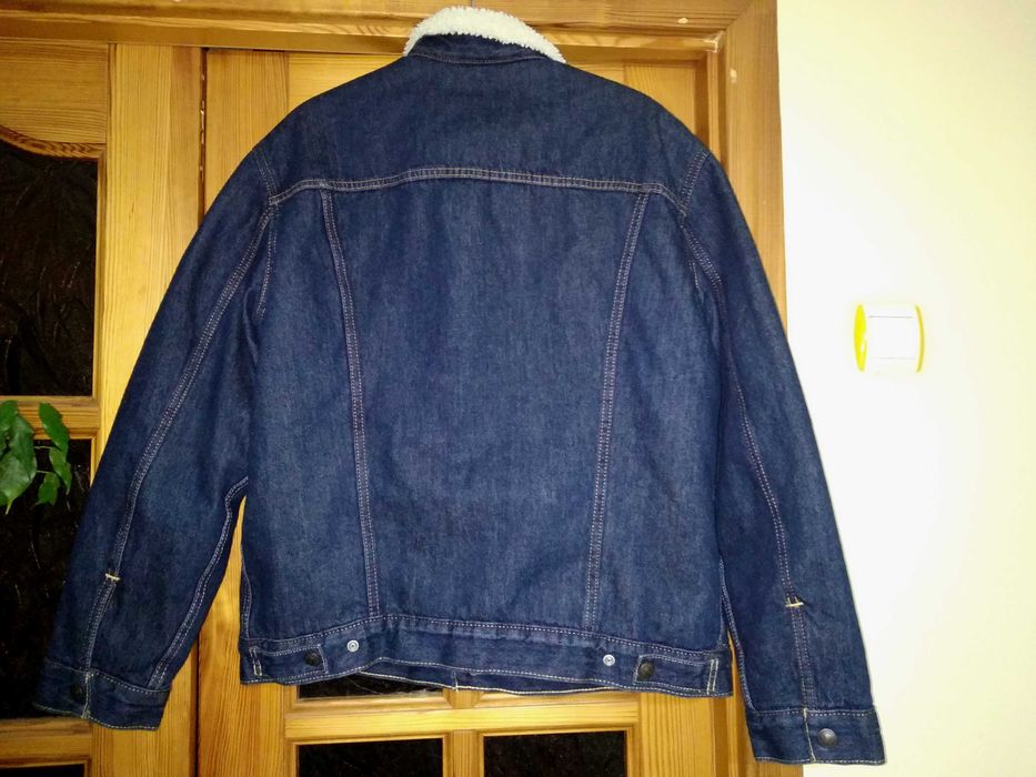 Куртка джинсова Levi'S® Sherpa Trucker made in Bangladesh з США