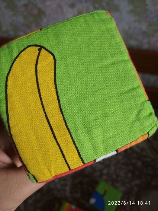 Продам мягкие детские кубики пазлы