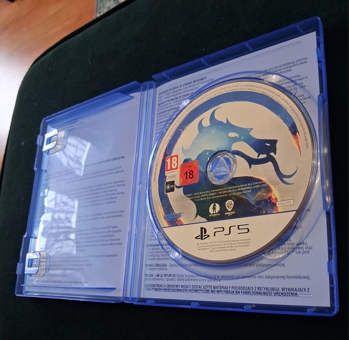 Nowa idealna gra PS5 PlayStation Sony Mortal Kombat 1 nieużywana