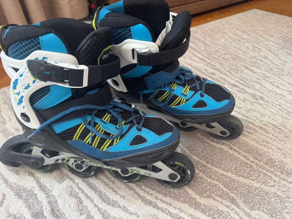 Rolki fitnes dla dzieci Oxelo Fit 5 JR r.38-41