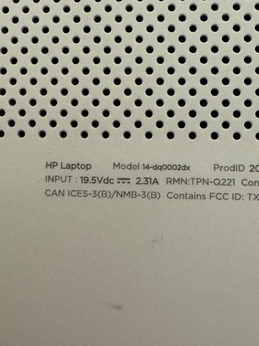 Ноутбук HP 14-dq0002dx White 14,0" FHD IPS Celeron N4020 4Gb SSD 64Gb