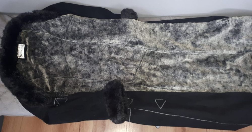 Kożuch damski płaszcz