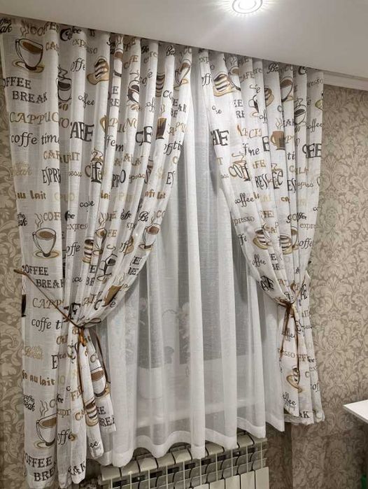 високоякісні штори з льону